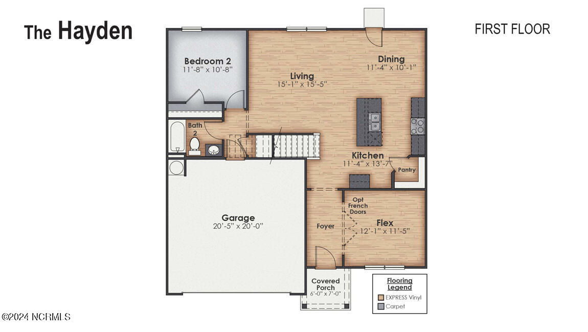 Hayden Floorplan 1st Floor