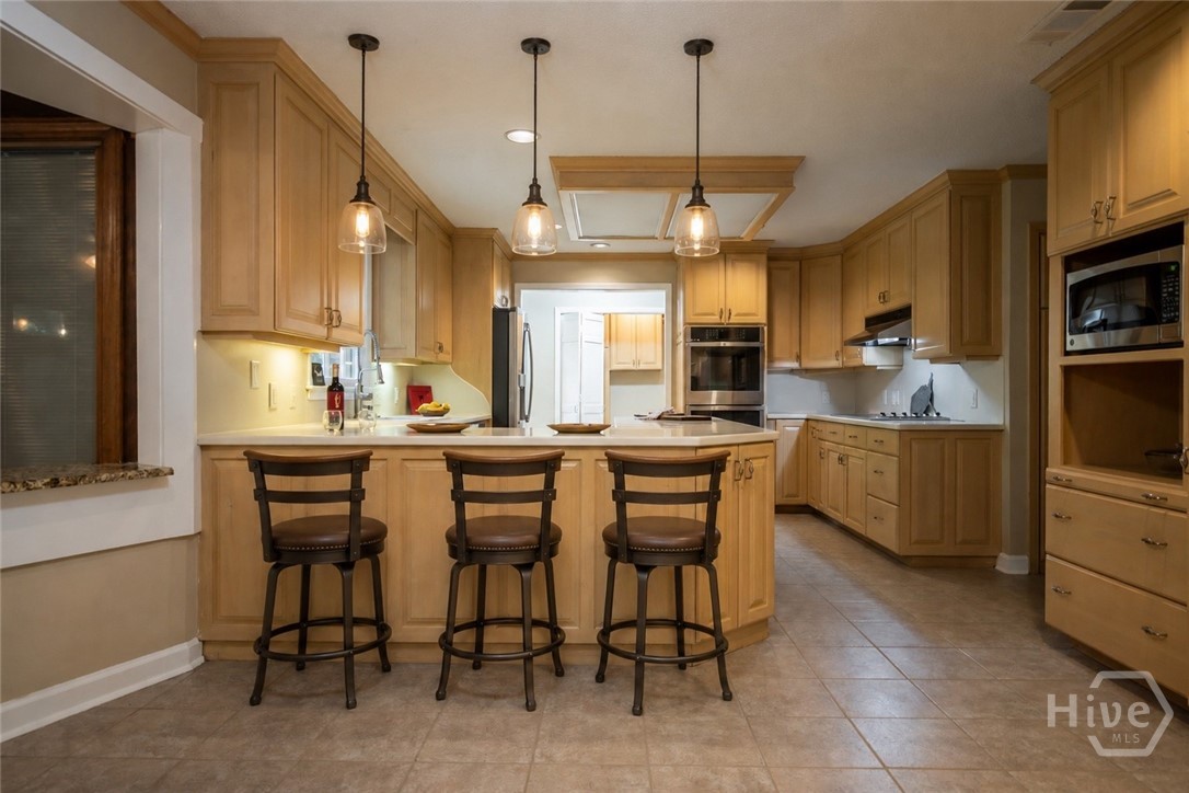 Virtually staged Kitchen