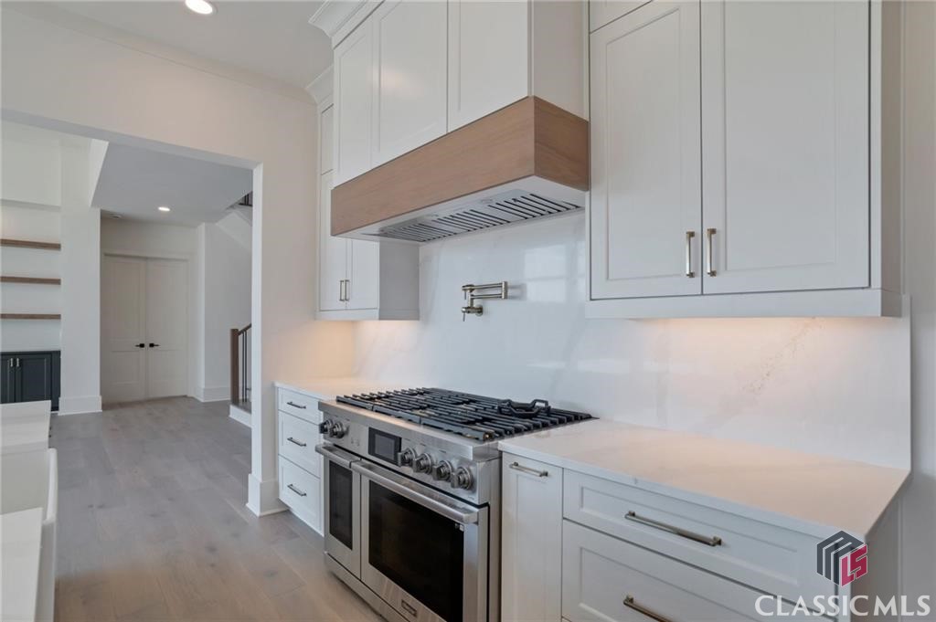Kitchen - Custom Vent Hood and Pot filler