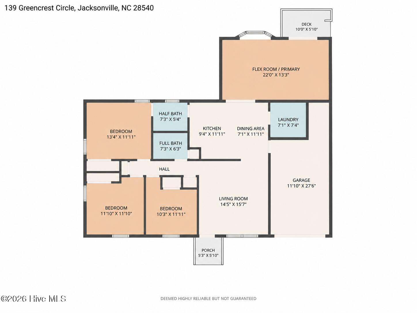 33rd image of 139 Greencrest Cir, Jacksonville, NC 28540 | MLS# 100596184