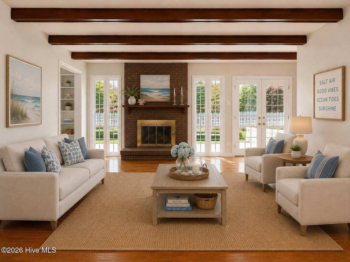 Virtual Staging Livingroom