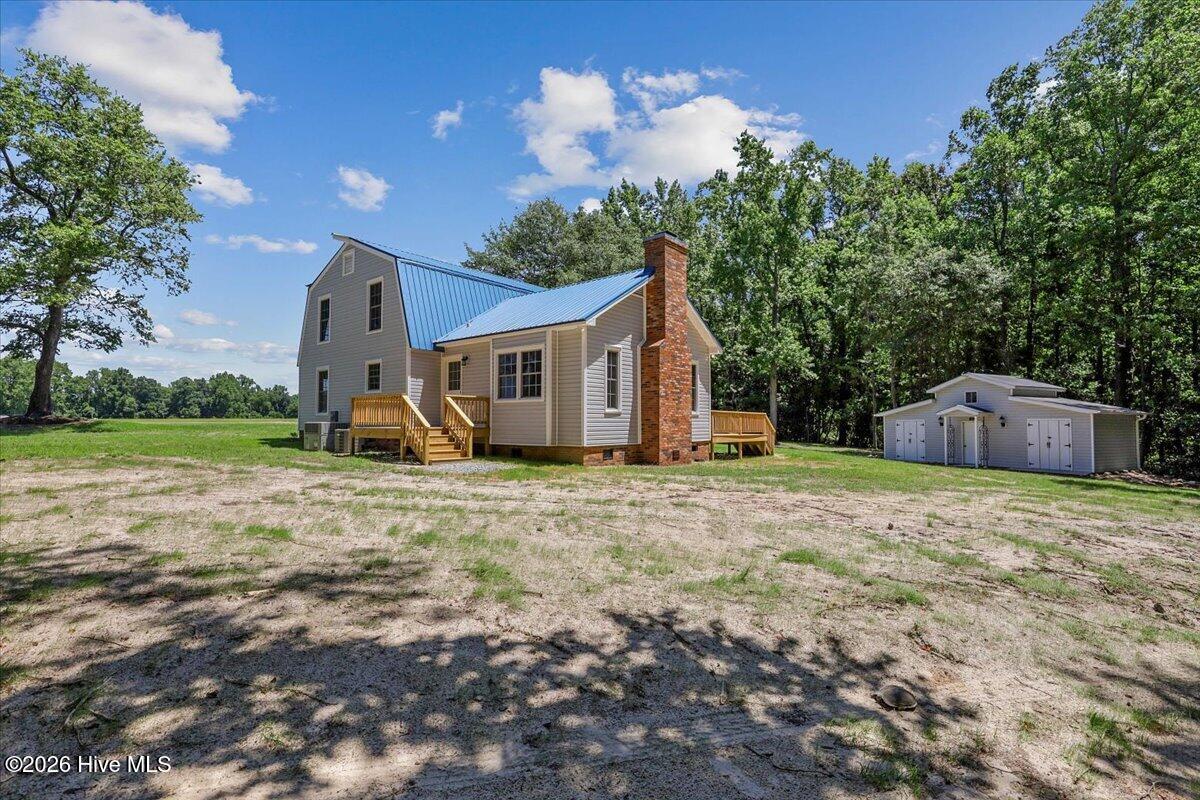 Exterior photo of 573 Smiths Winding Lane, Pikeville, NC 27863. MLS: 100579346