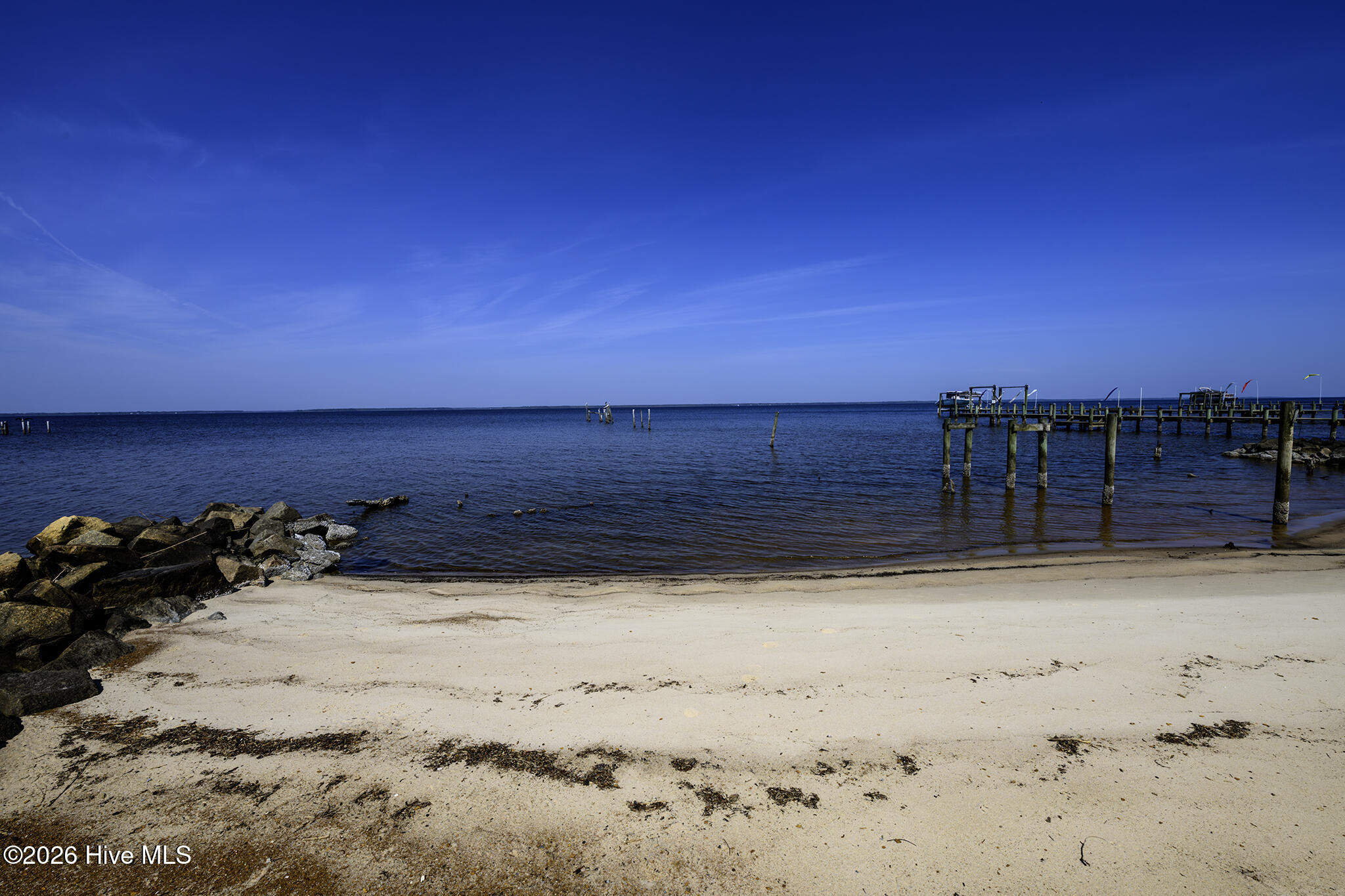 Sandy Beach with Views of Neuse River For Miles