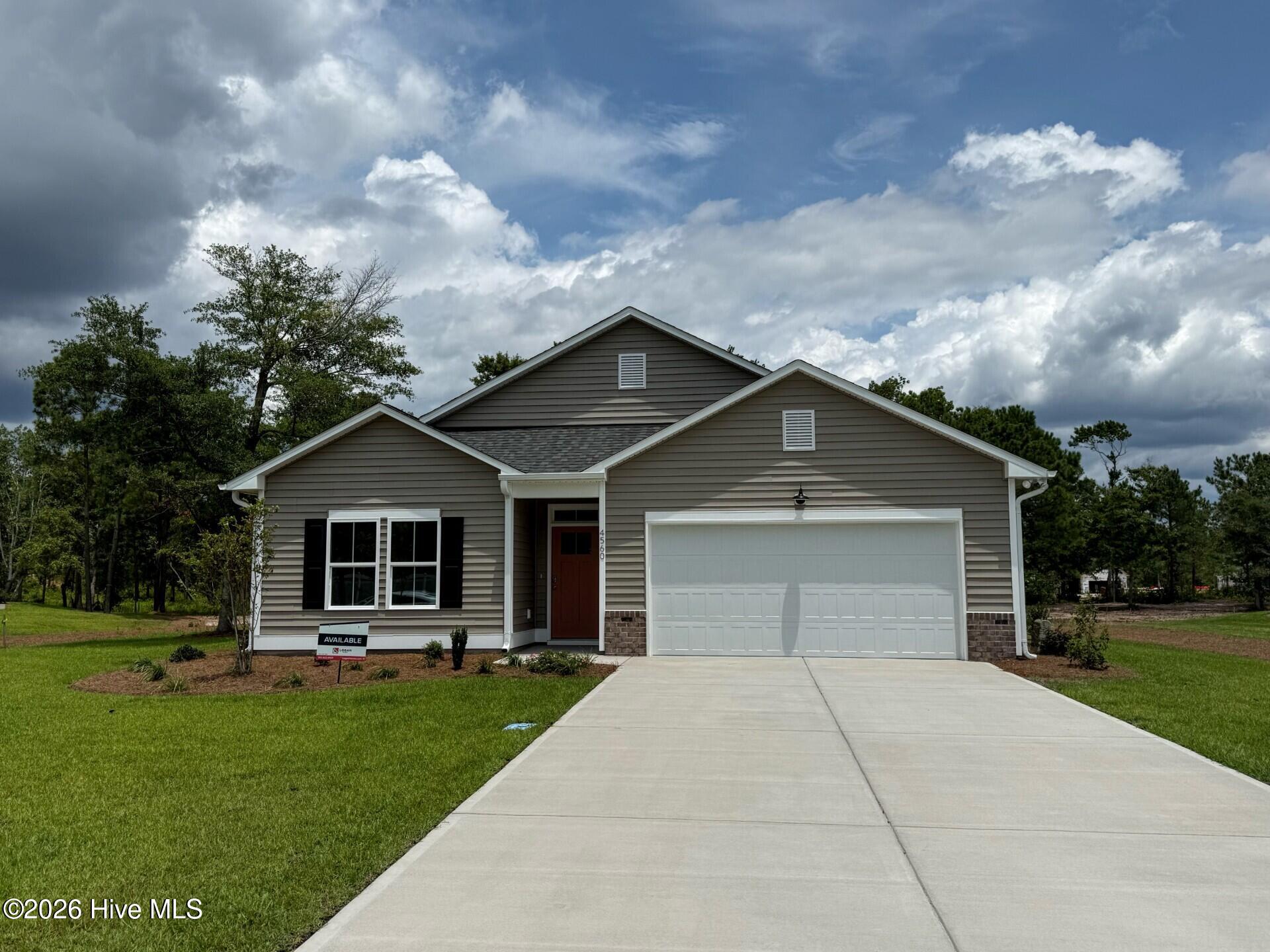 Exterior photo of 4560 Terrace Road SW Homesite 124, Shallotte, NC 28470. MLS: 100567494