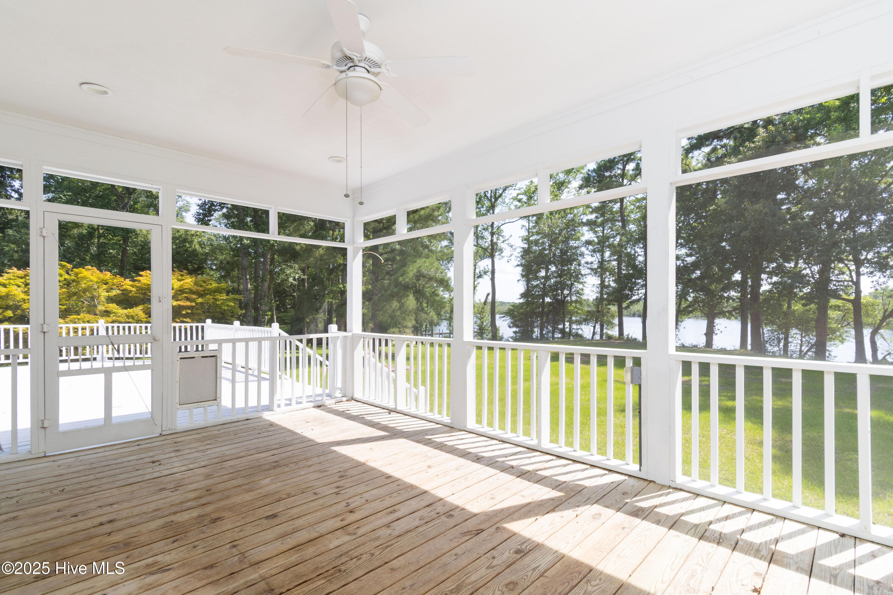 Screened porch views