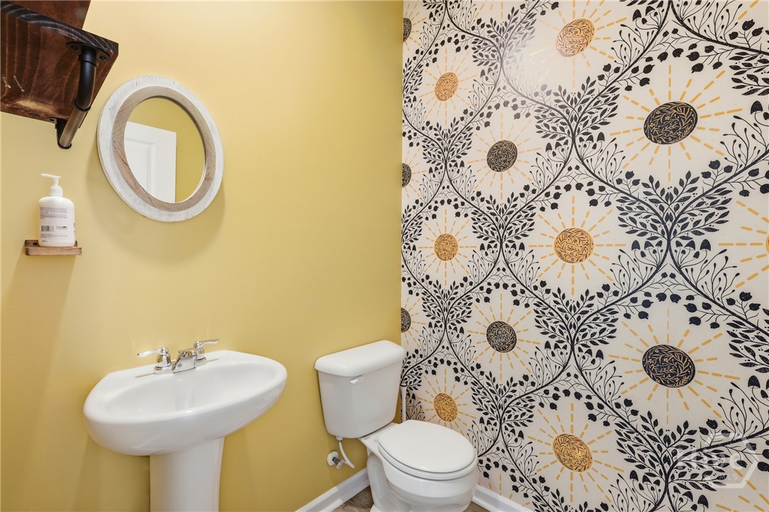 Half bath downstairs