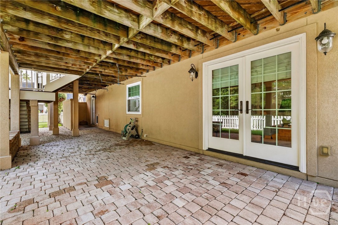 Ground Floor Covered Patio Area
