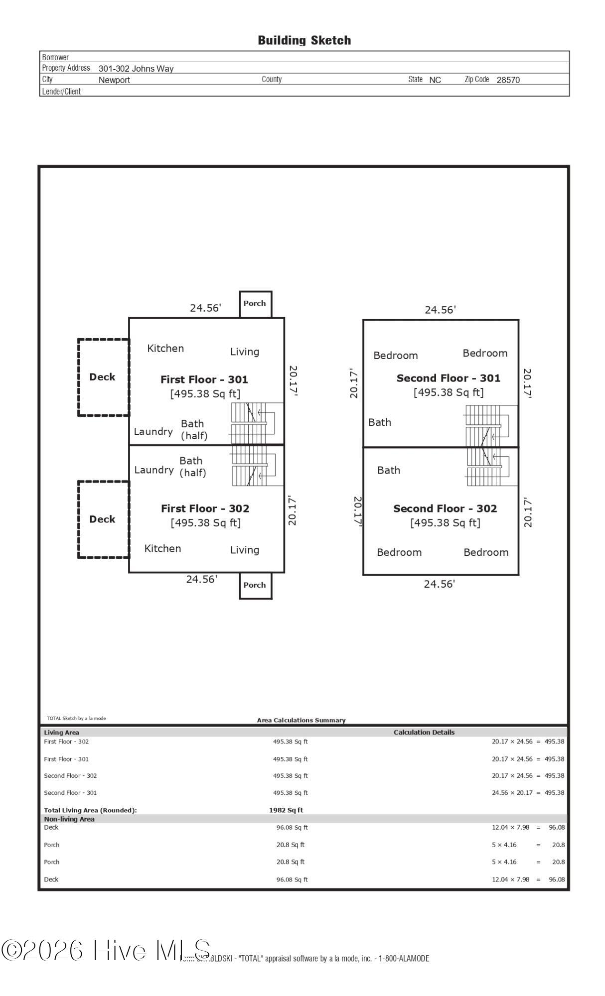 101 & 301 Johns Way, Newport, NC, 28570