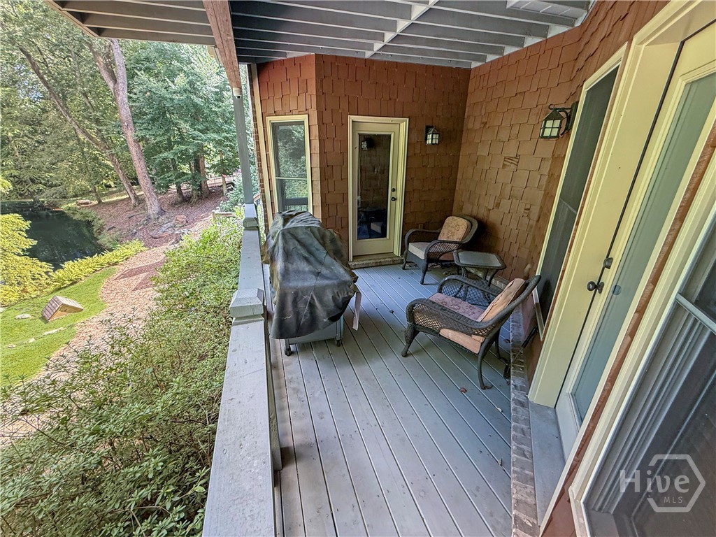 Terrace Level Covered Porch