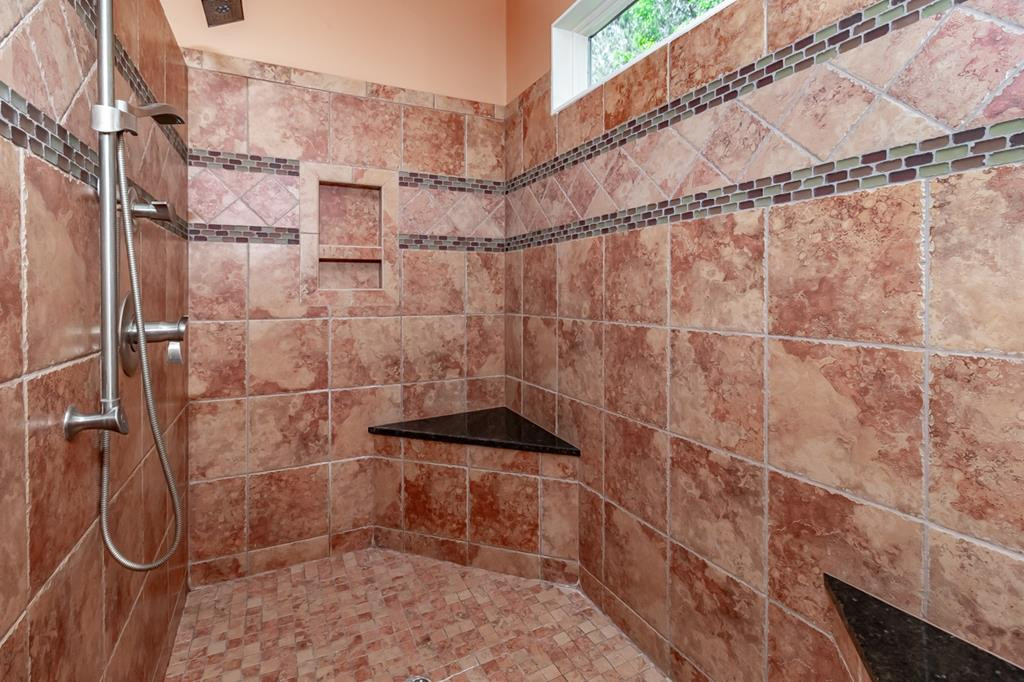 Owner's Bath - Large Walk-in Tiled Shower