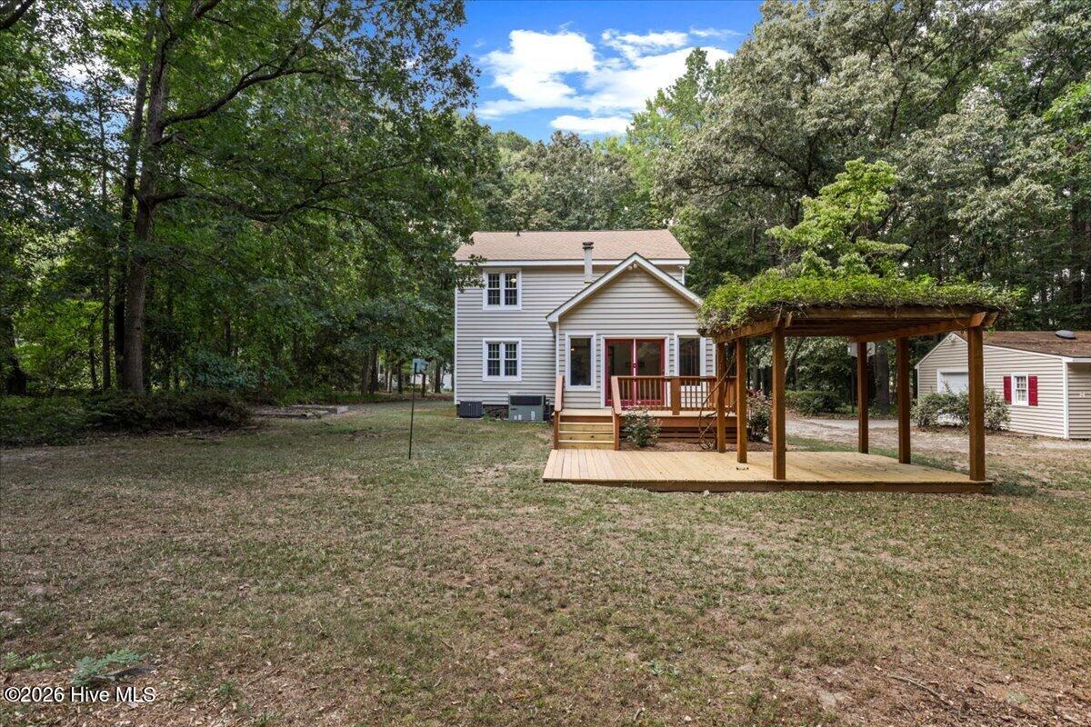 Exterior photo of 4528 Country Lane, Rocky Mount, NC 27803. MLS: 100601900