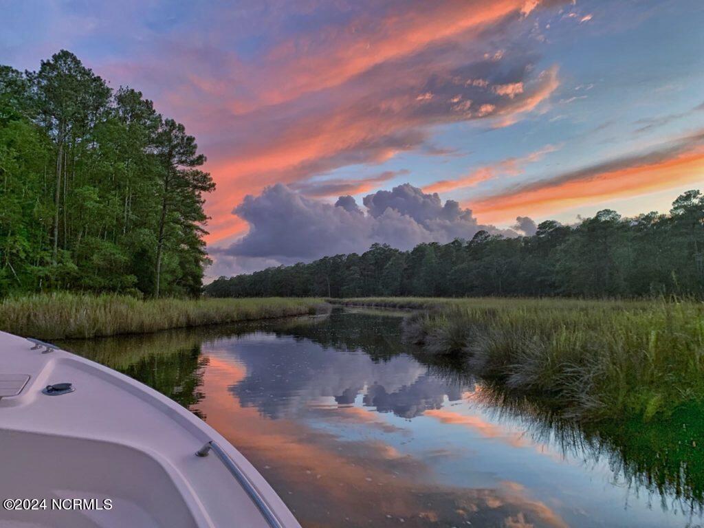 boating on the creek