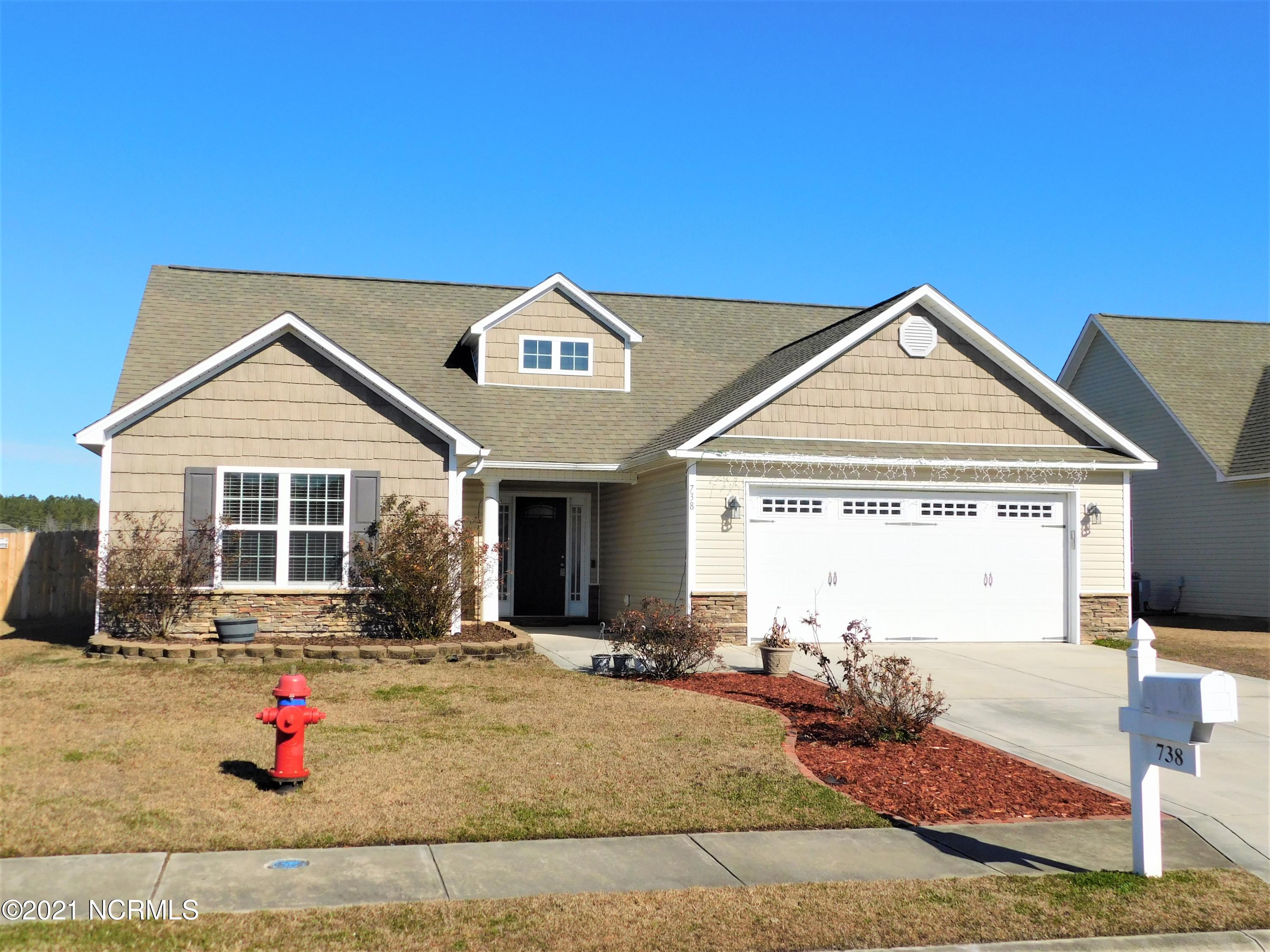 738 Radiant Drive, Jacksonville, NC 28546 Listing Photo  1