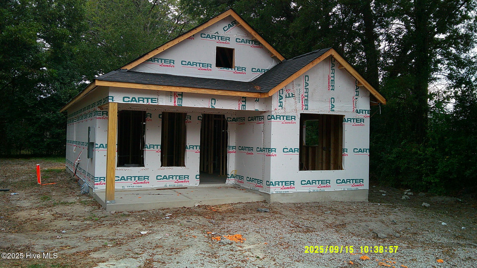 Construction as of 09/15/2025