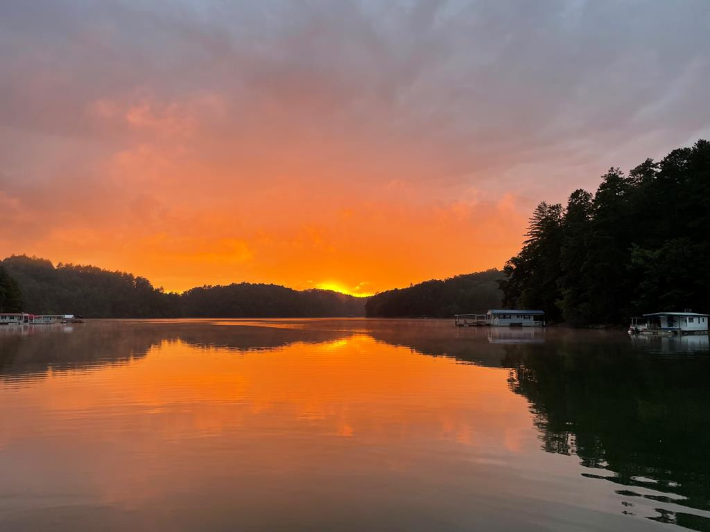 Lake Hiwassee Sunset