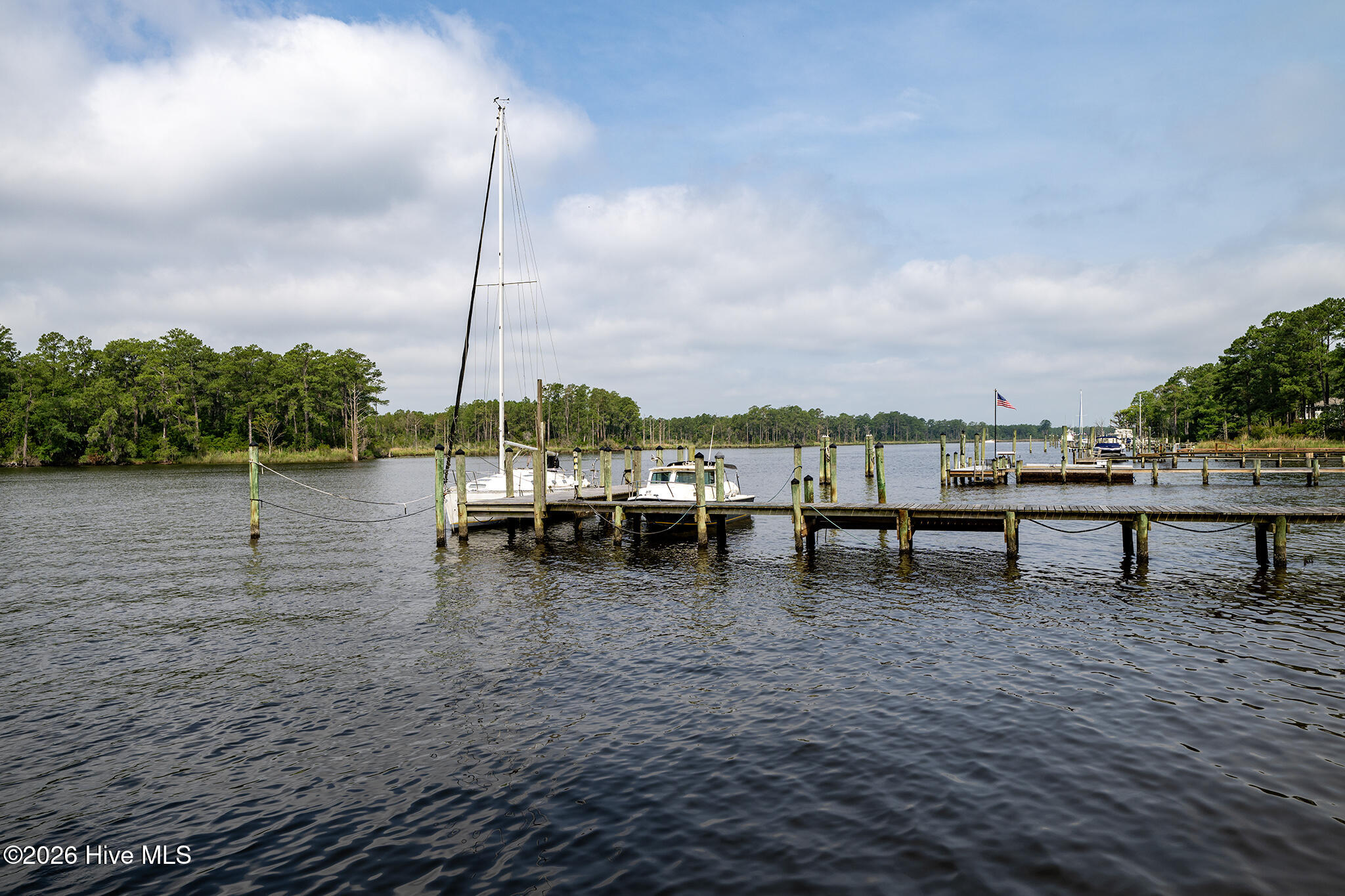 Private Dock on Northwest Creek