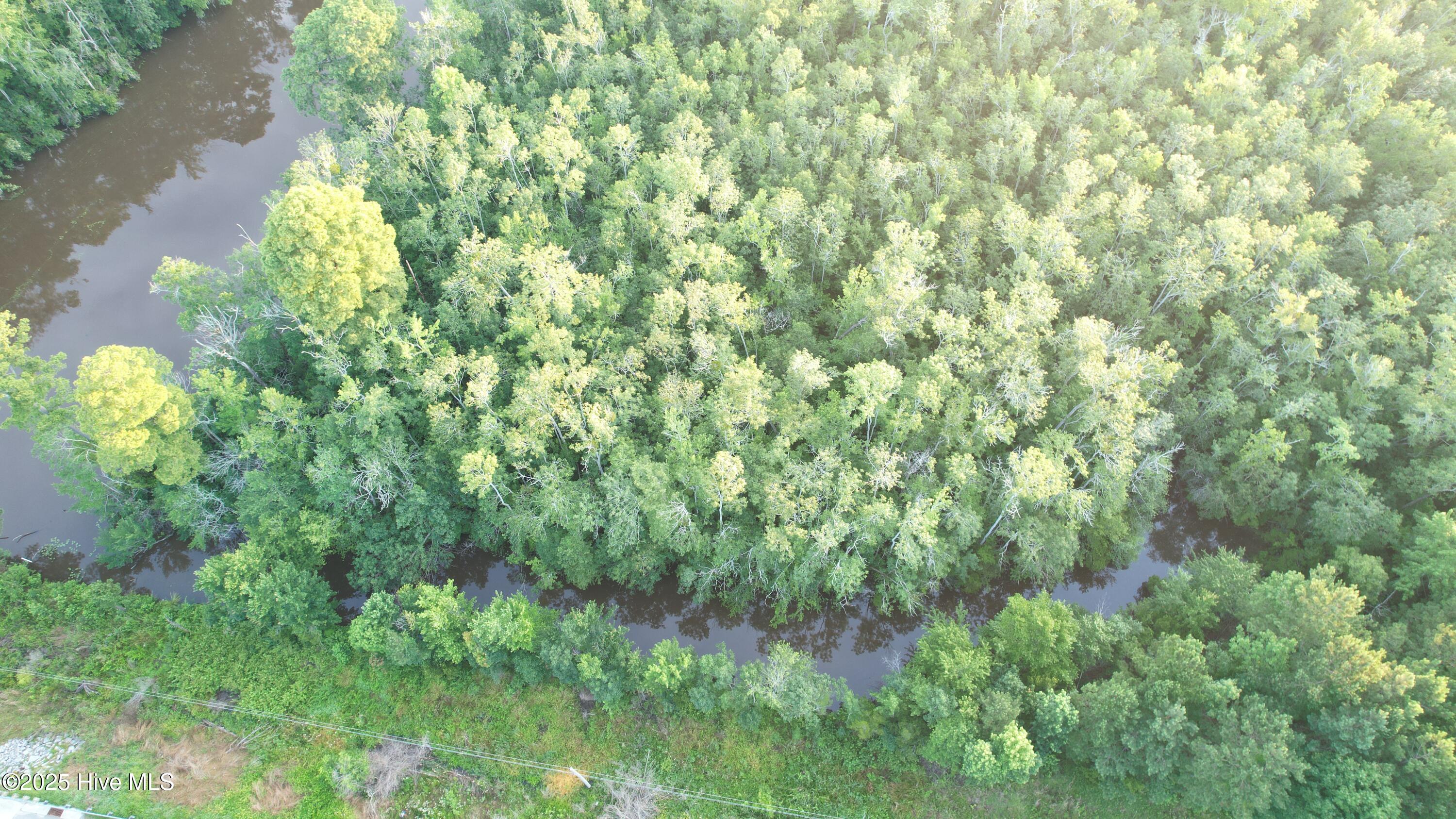 Mackeys Creek and canal on property