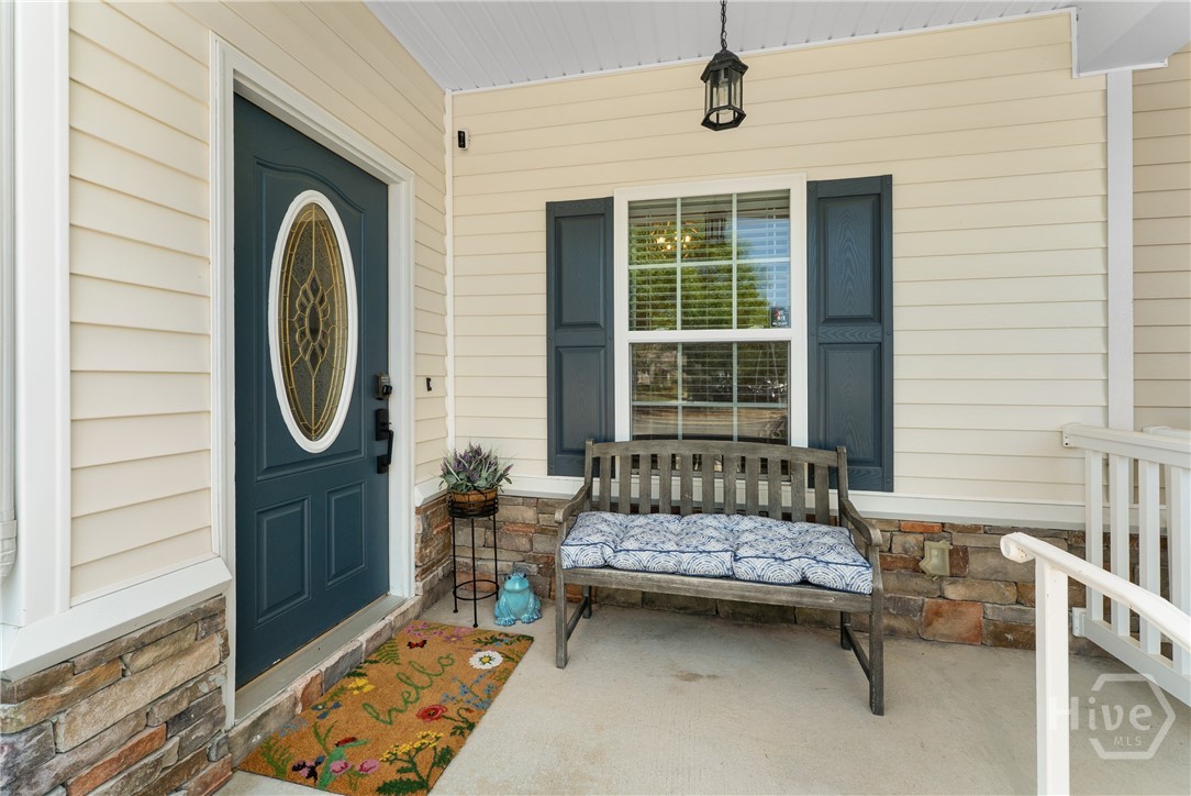 Adorable front porch