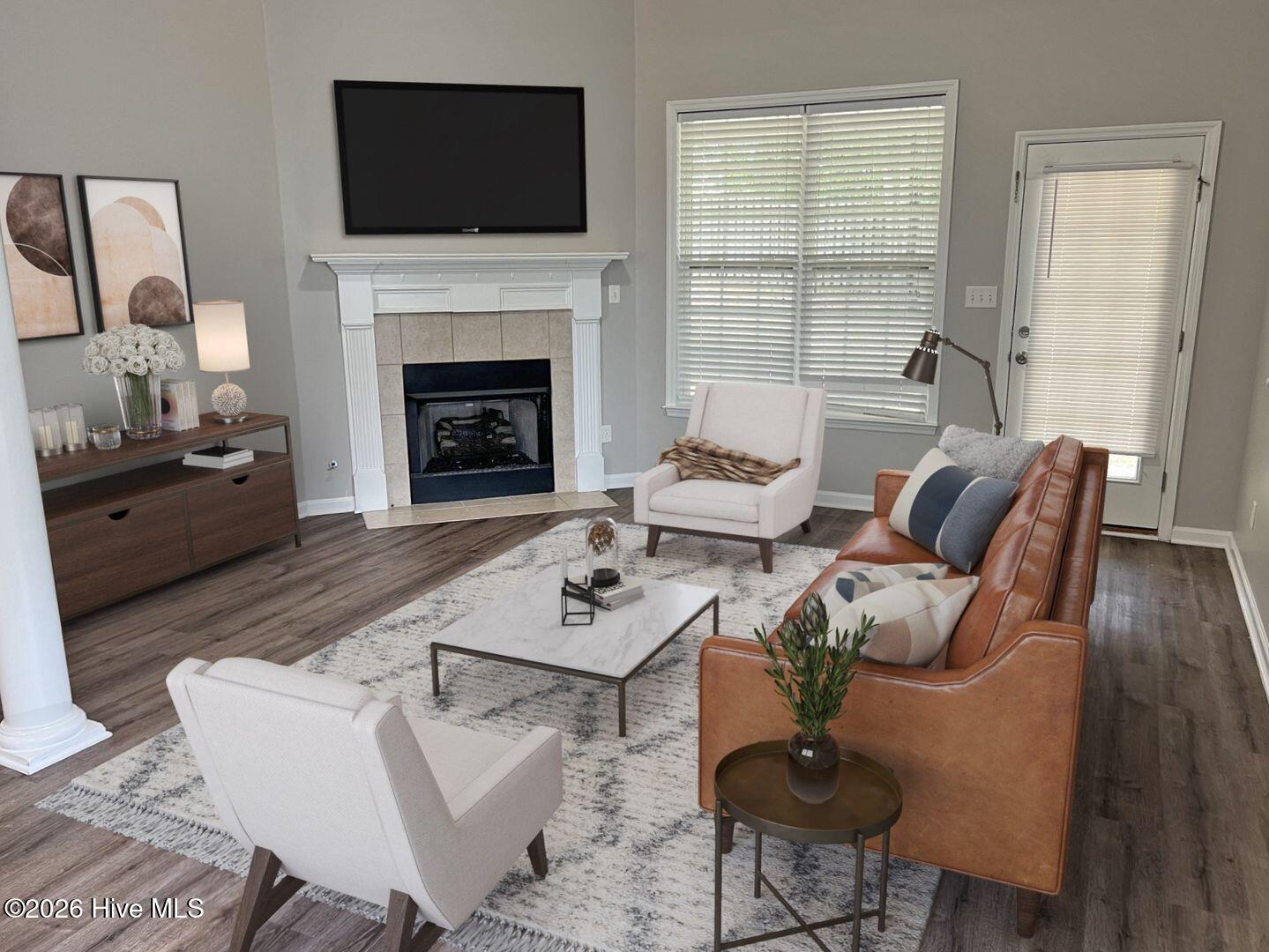 Family Room - Staged