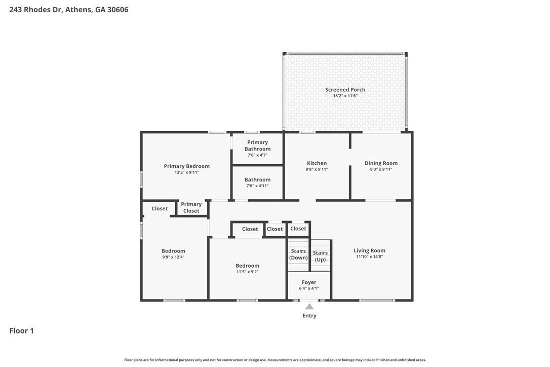 243 Rhodes Drive, Athens, GA, 30606