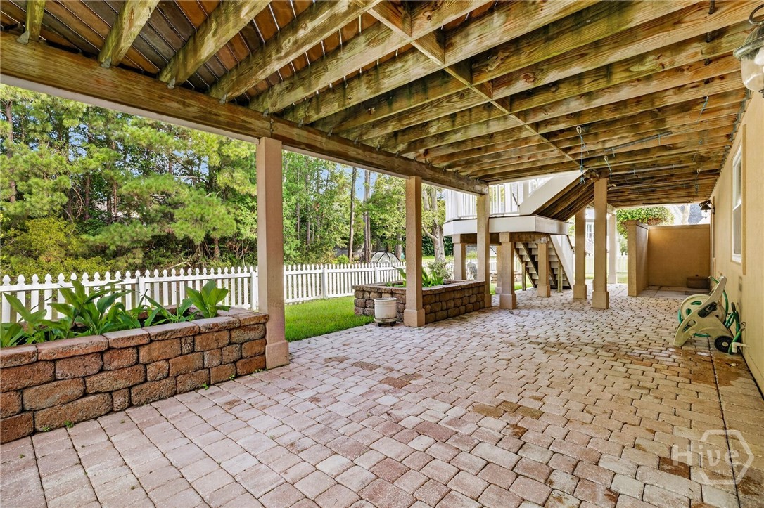 Ground Floor Covered Patio Area