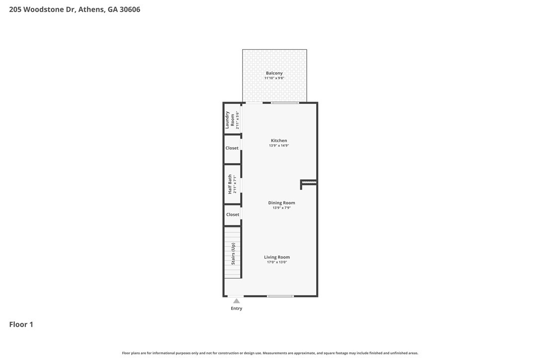 2nd image of 205 Woodstone Dr, Athens, GA 30605