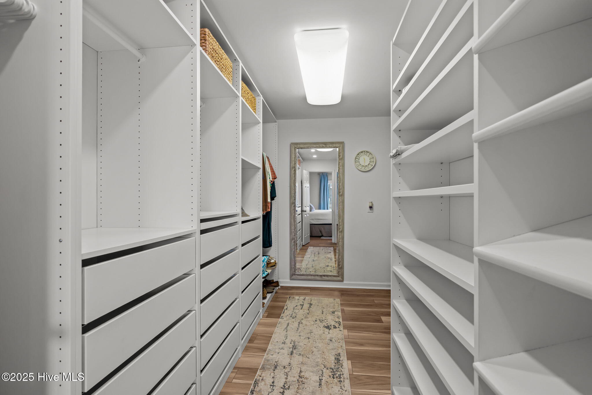 Primary walk-in closet