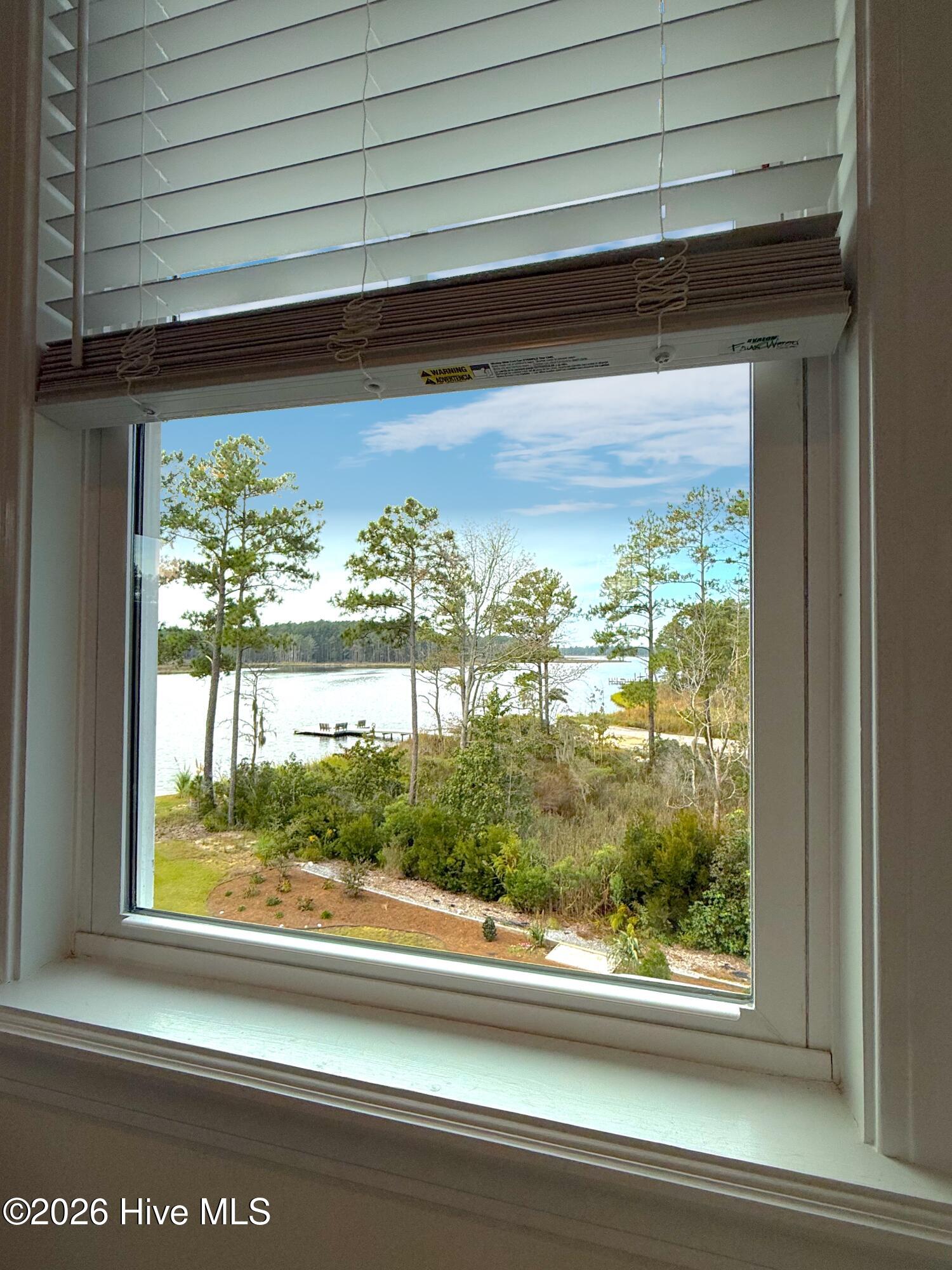 Master bedroom waterviews