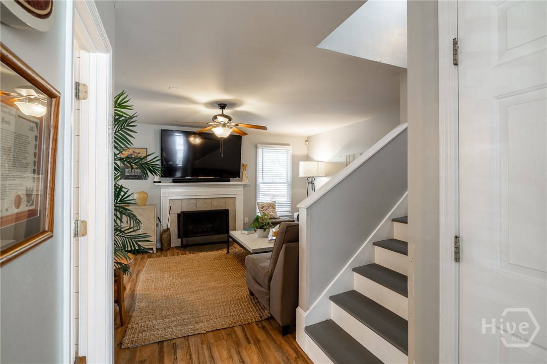 Stairs to Second Floor