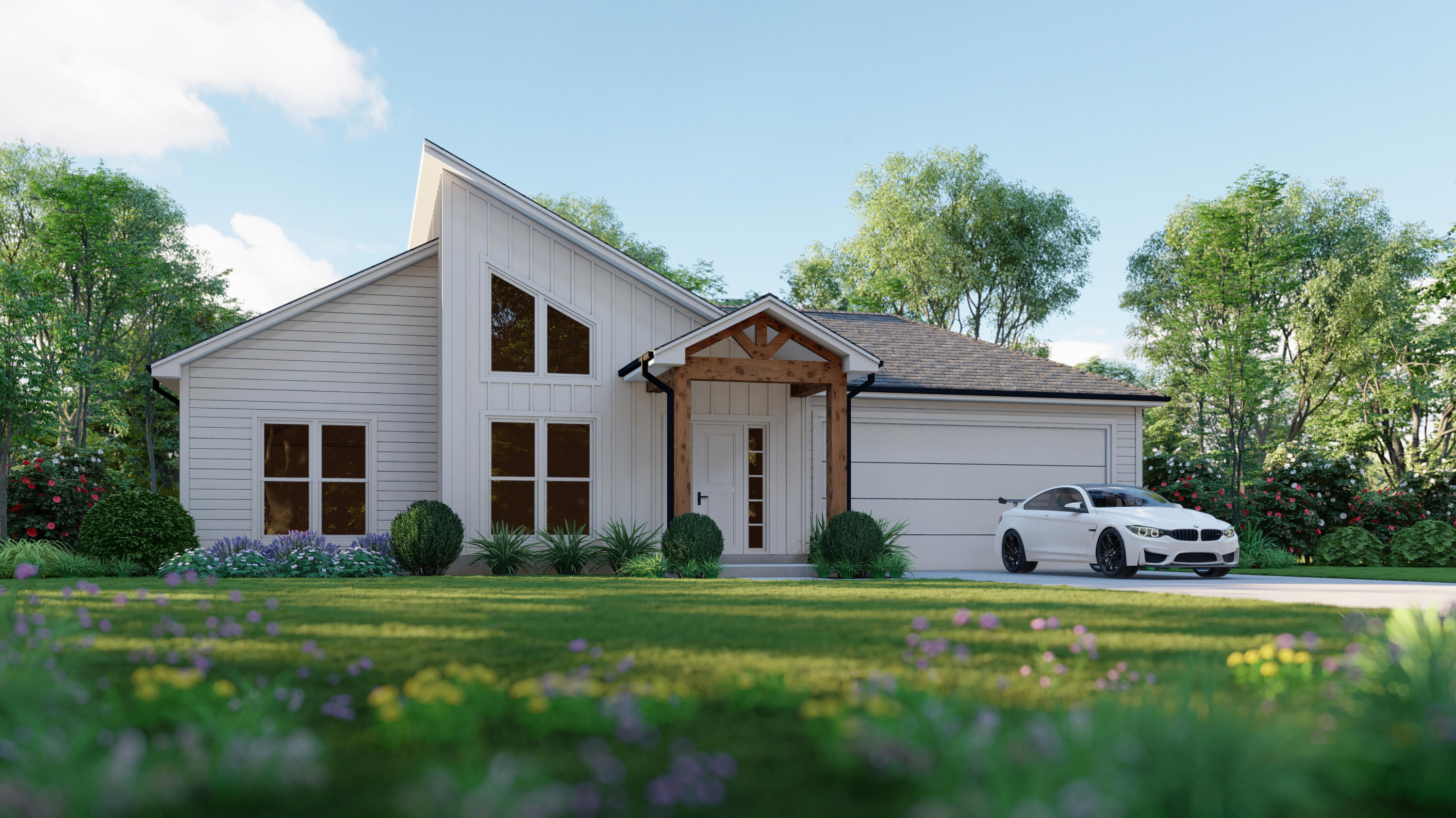white trim