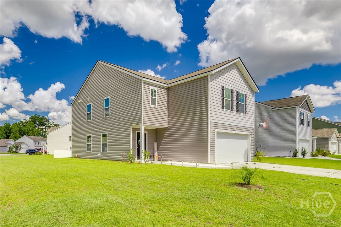 You will love the extra yard being on a quiet, cor