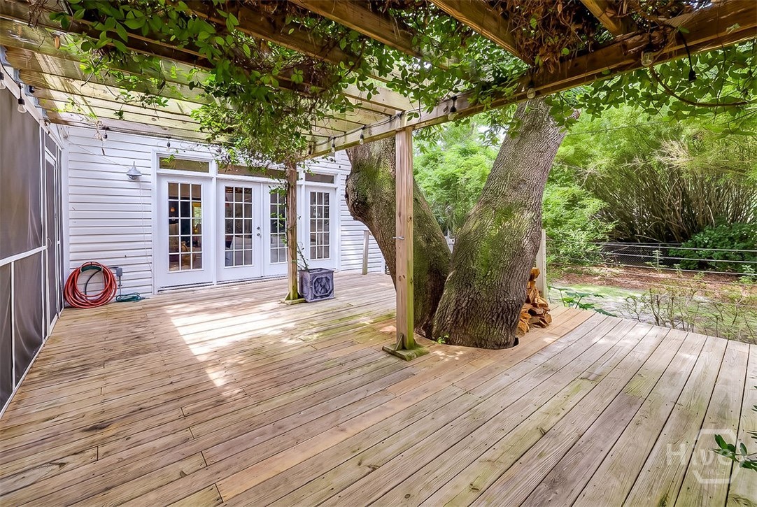 Back deck