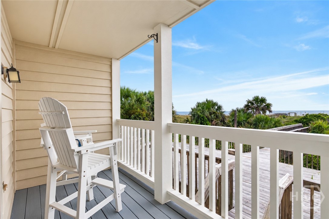 Ocean view from porch