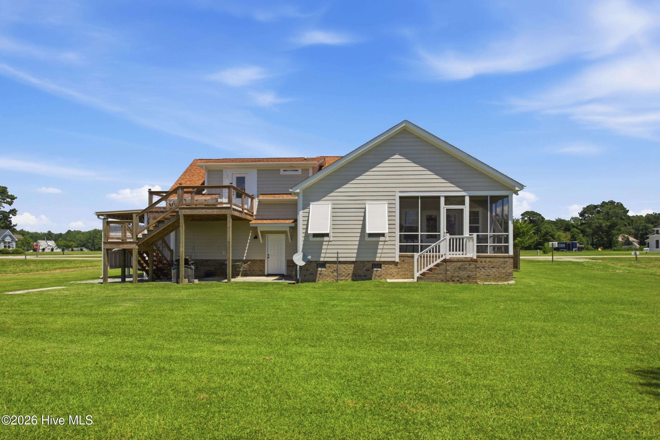 Exterior photo of 36 Pintail Drive, Minnesott Beach, NC 28510. MLS: 100589815