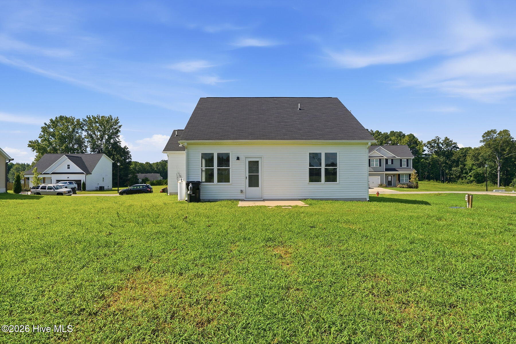 Exterior photo of 295 Springtooth Drive, Zebulon, NC 27597. MLS: 100594893