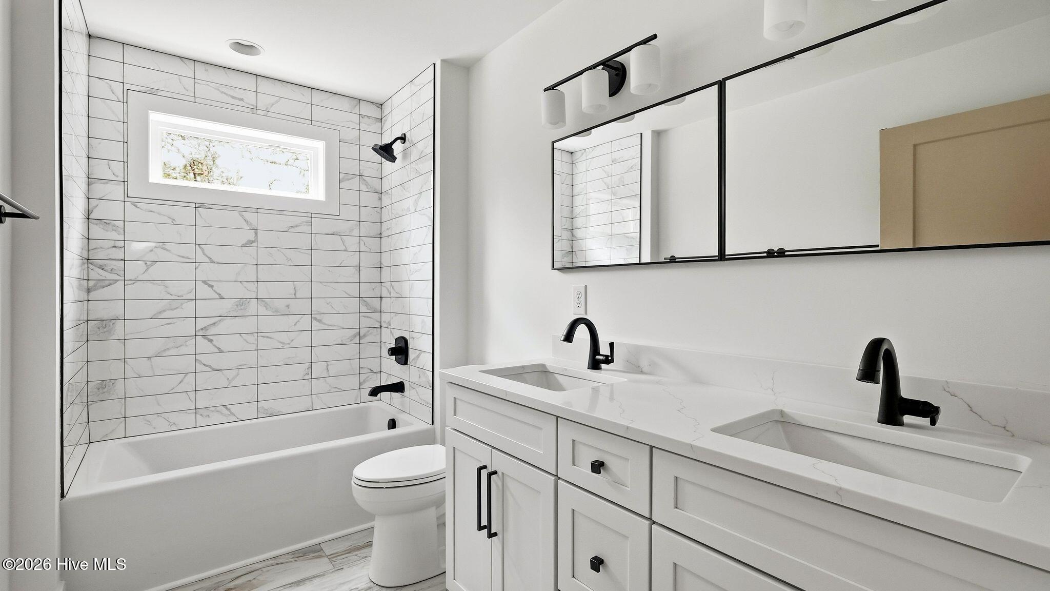 Double vanity bathroom 3 upstairs