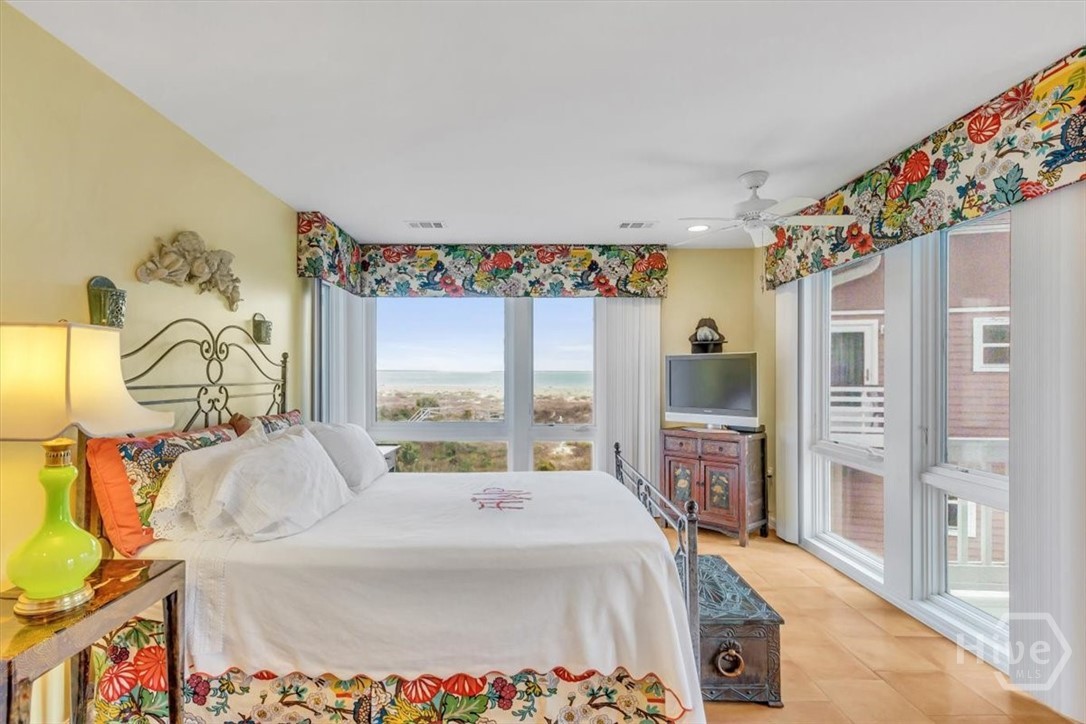 Top floor primary bedroom