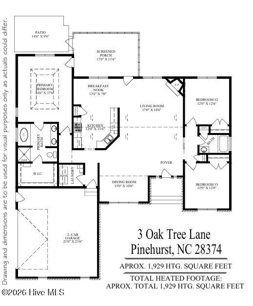 Exterior photo of 3 Oak Tree Lane, Pinehurst, NC 28374. MLS: 100594903