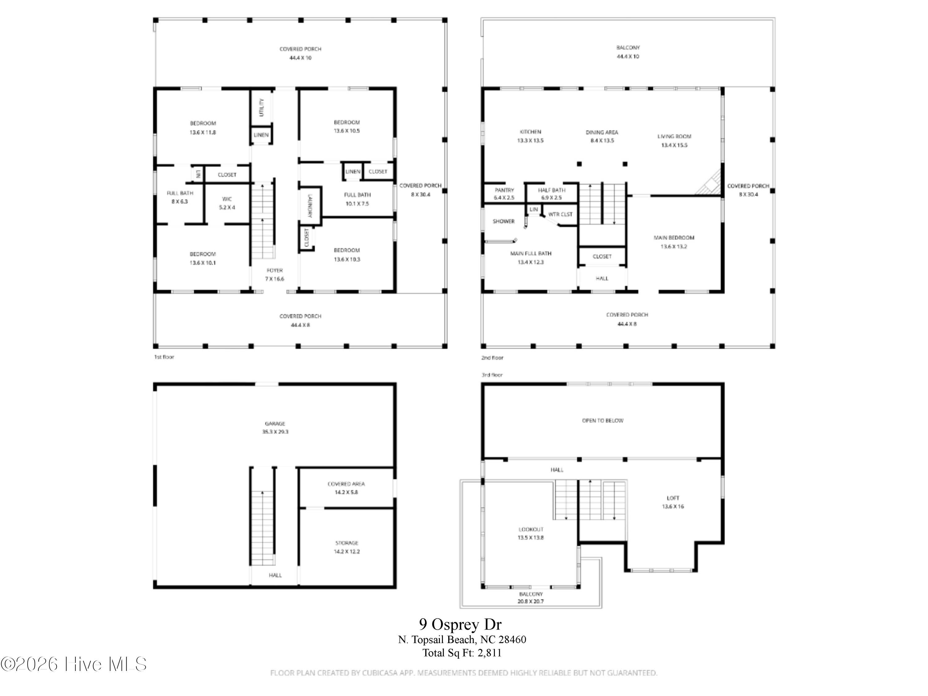 Exterior photo of 9 Osprey Drive, North Topsail Beach, NC 28460. MLS: 100569349