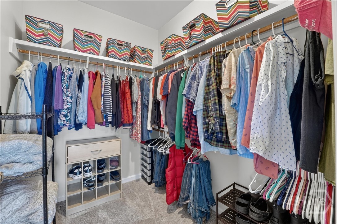 Primary walk-in closet