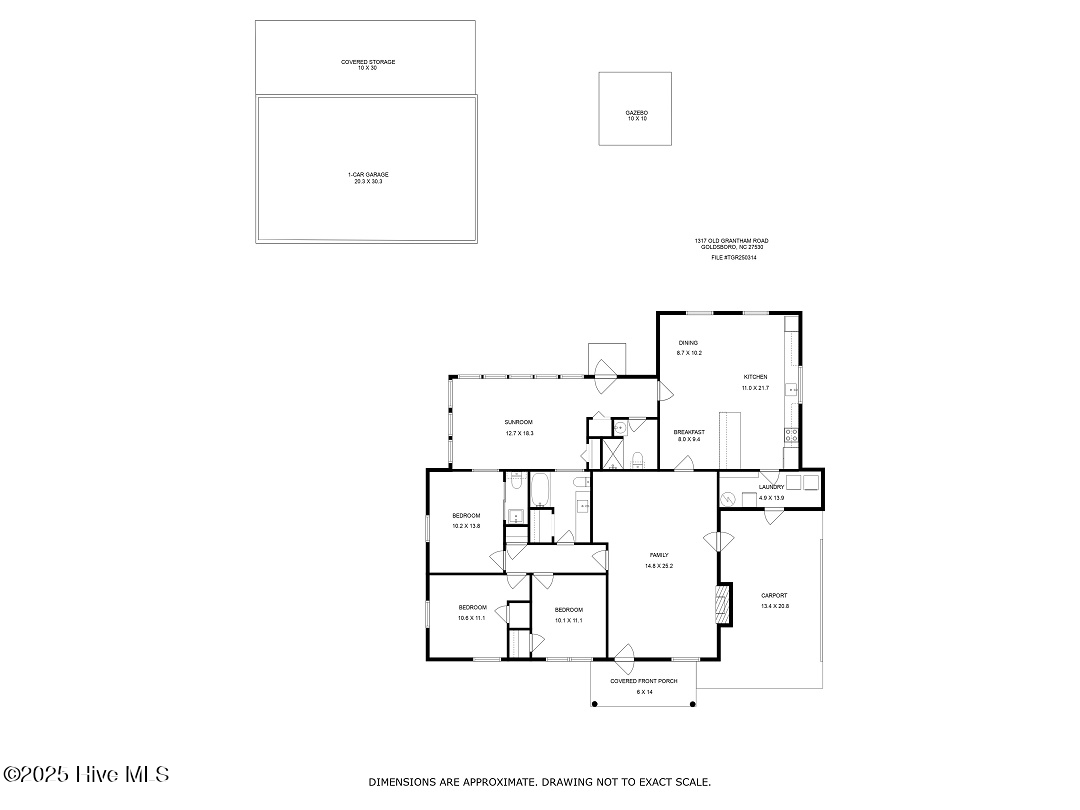 Property at 1317 Old Grantham Road