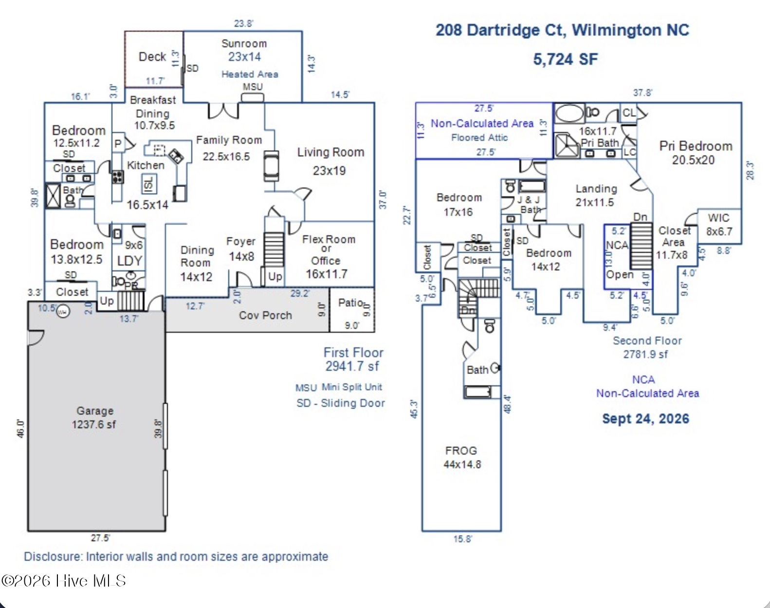 Exterior photo of 208 Dartridge Court, Wilmington, NC 28412. MLS: 100607523