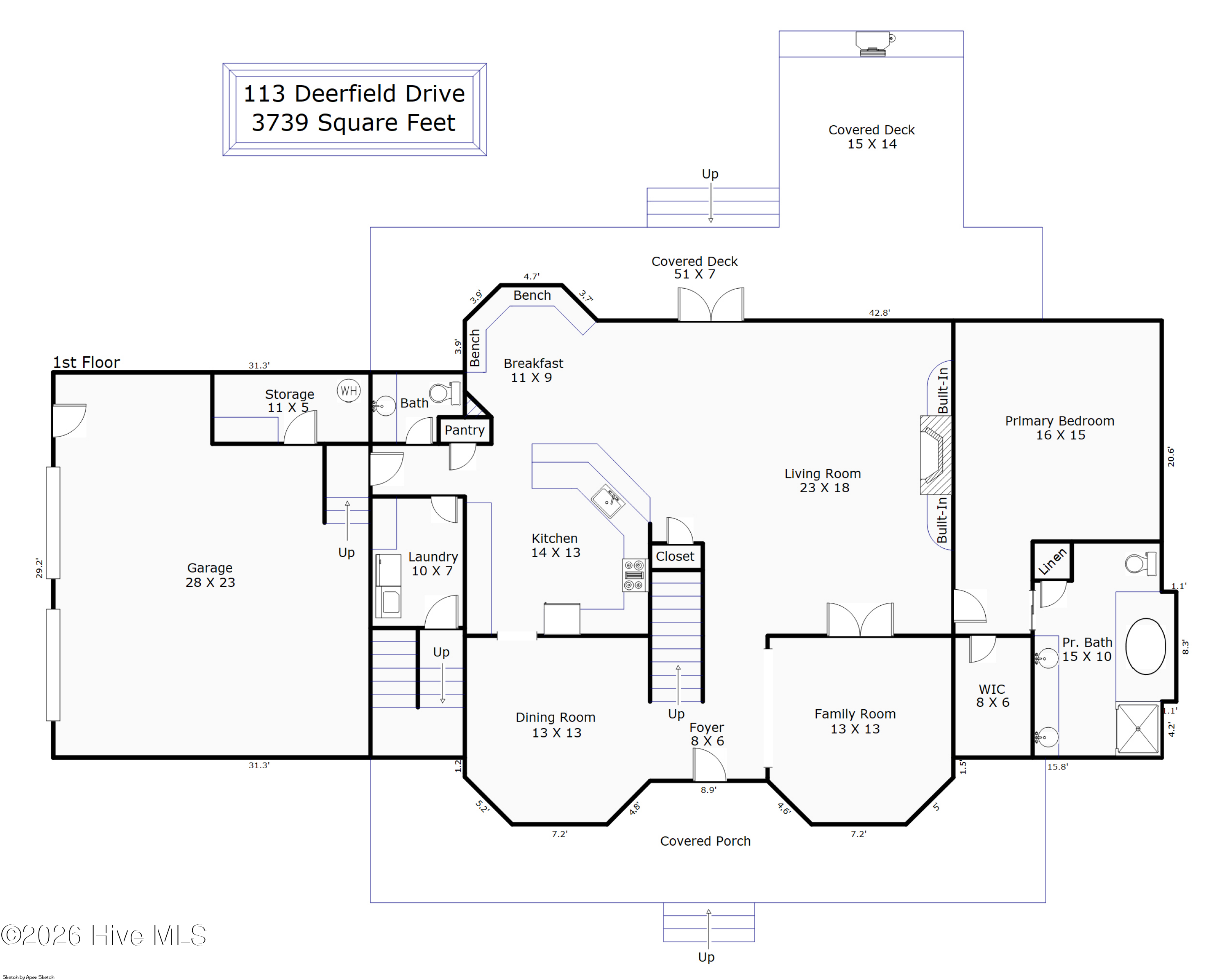 Homes For Sale - 113 Deerfield Drive<br/> Pender County, Hampstead, NC 28443