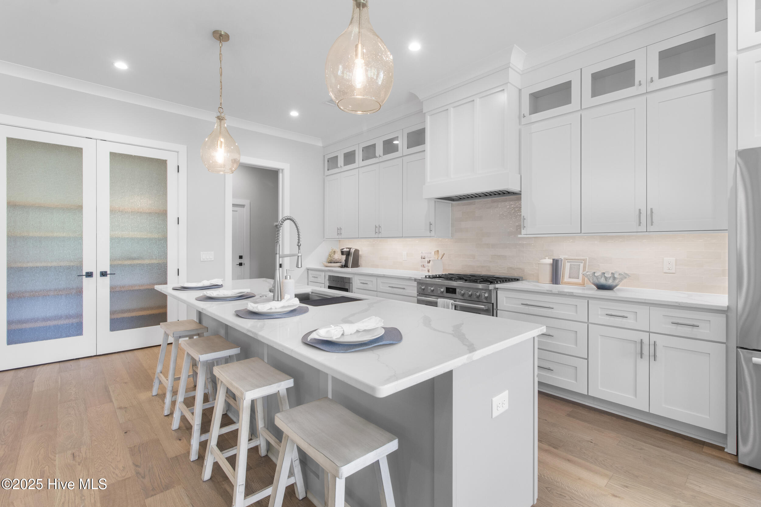 Bosch appliances and refrigerator included!