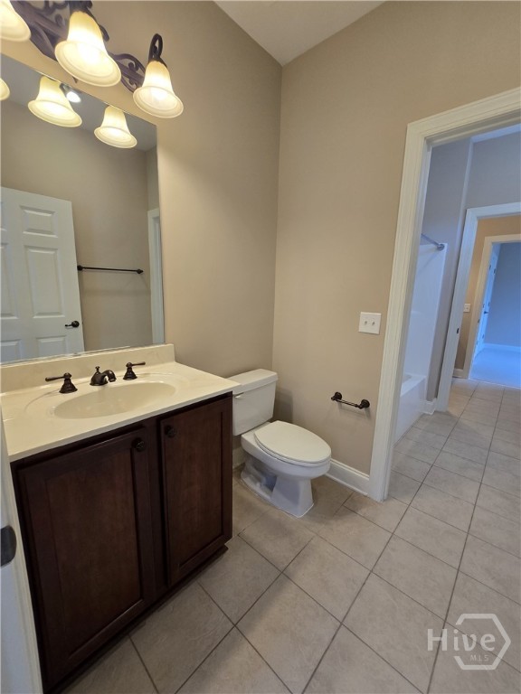 Bathroom from Jack-n-Jill Bedroom #3