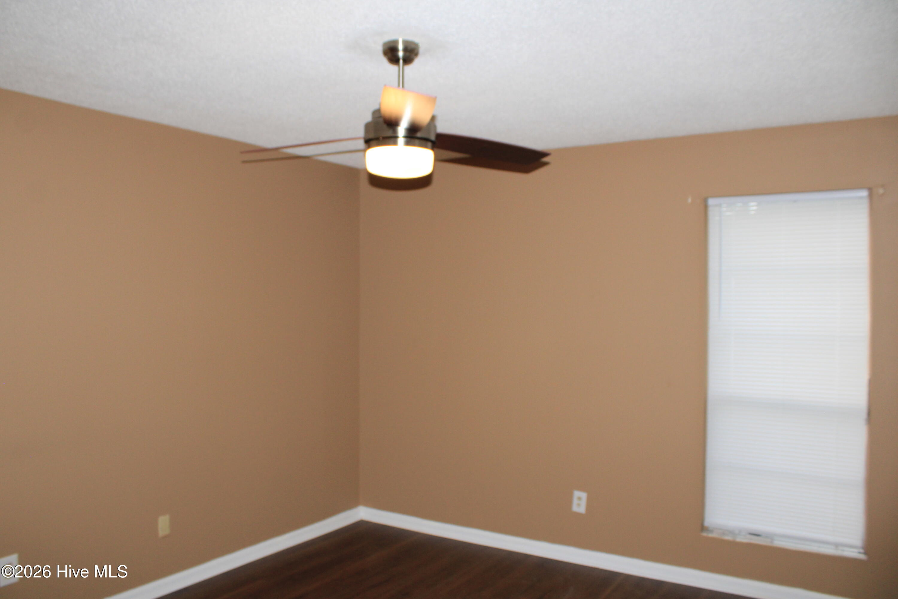 Luxury Vinyl Plank Flooring w/Ceiling Fan