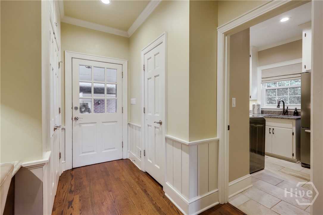 Laundry and Back Door