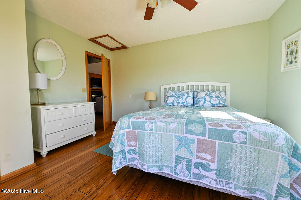 Top floor bedroom to Deck
