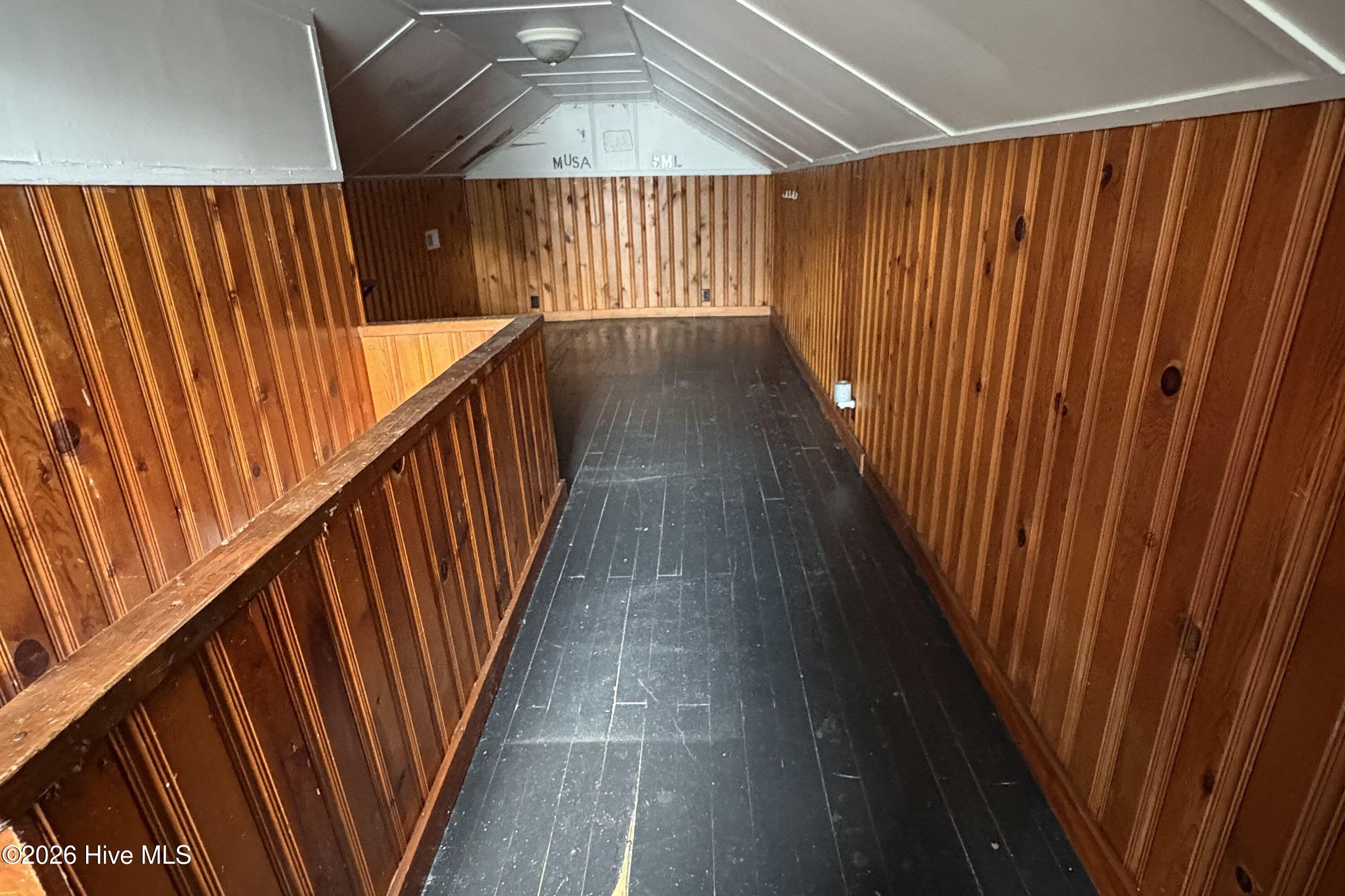 upstairs