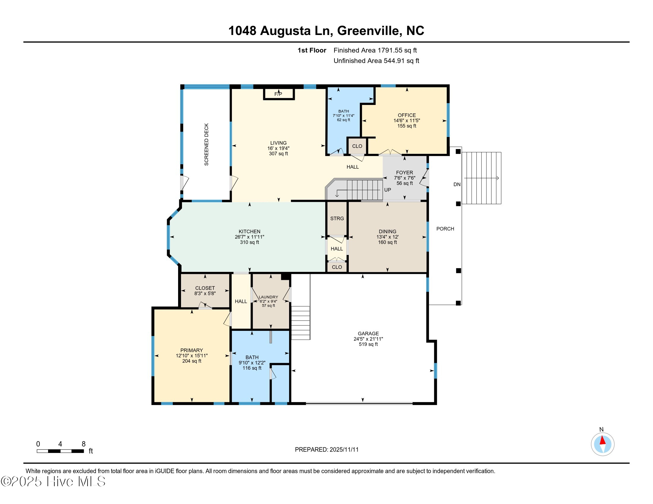 Homes For Sale - 1048 Augusta Lane<br/> Pitt County, Greenville, NC 27858
